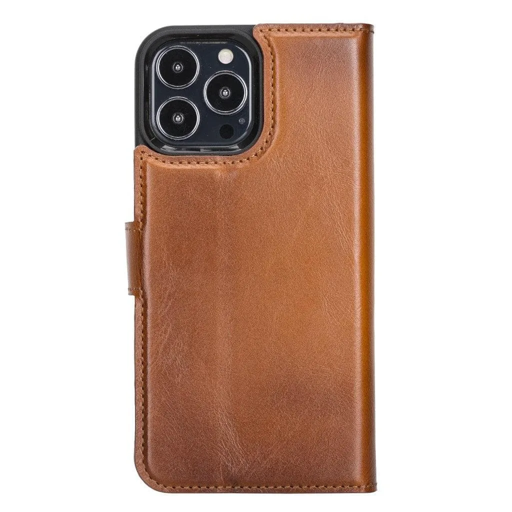 Apple iPhone 13 Series Detachable Leather Wallet Case - MW