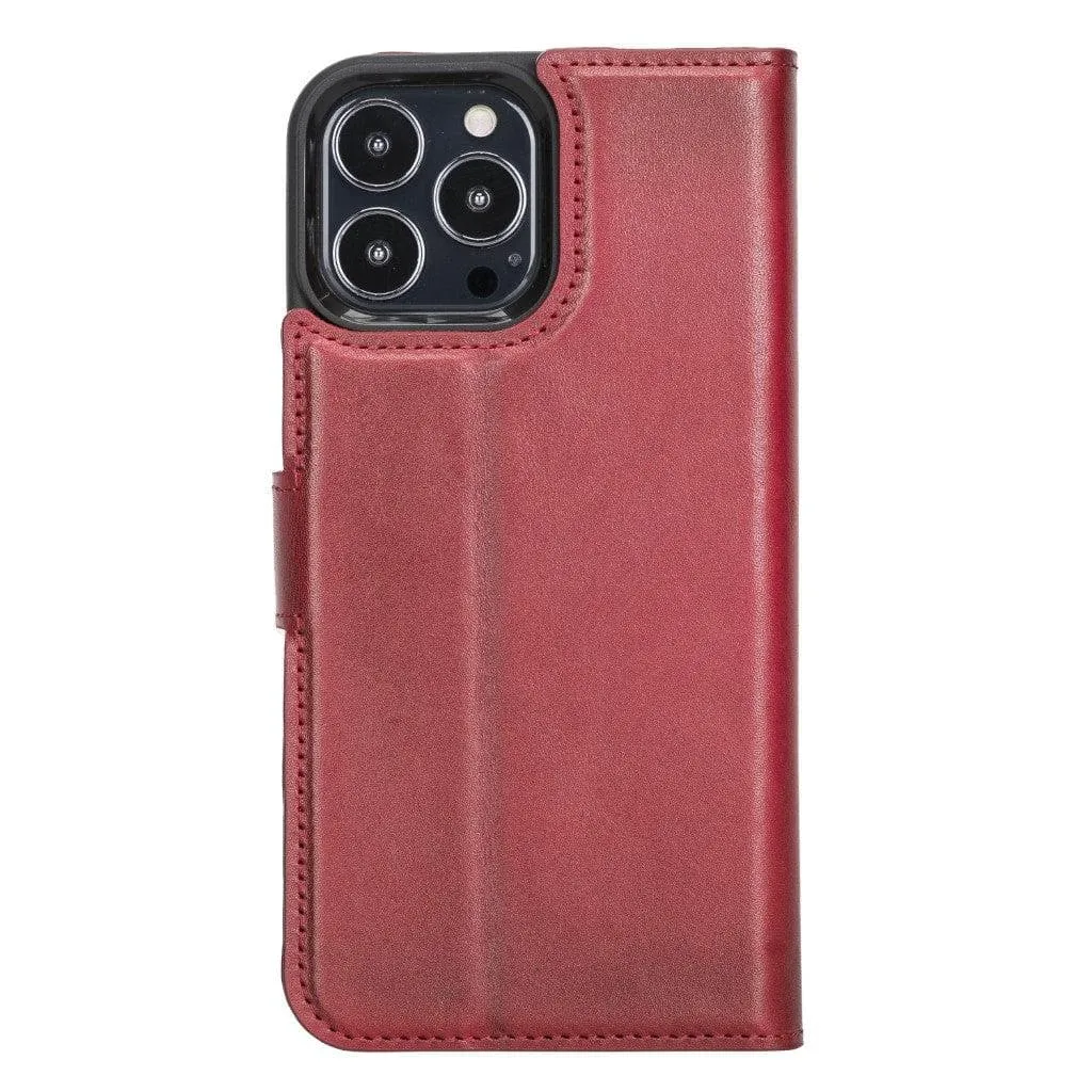 Apple iPhone 13 Series Detachable Leather Wallet Case - MW