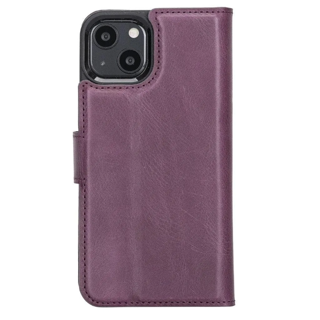 Apple iPhone 13 Series Detachable Leather Wallet Case - MW