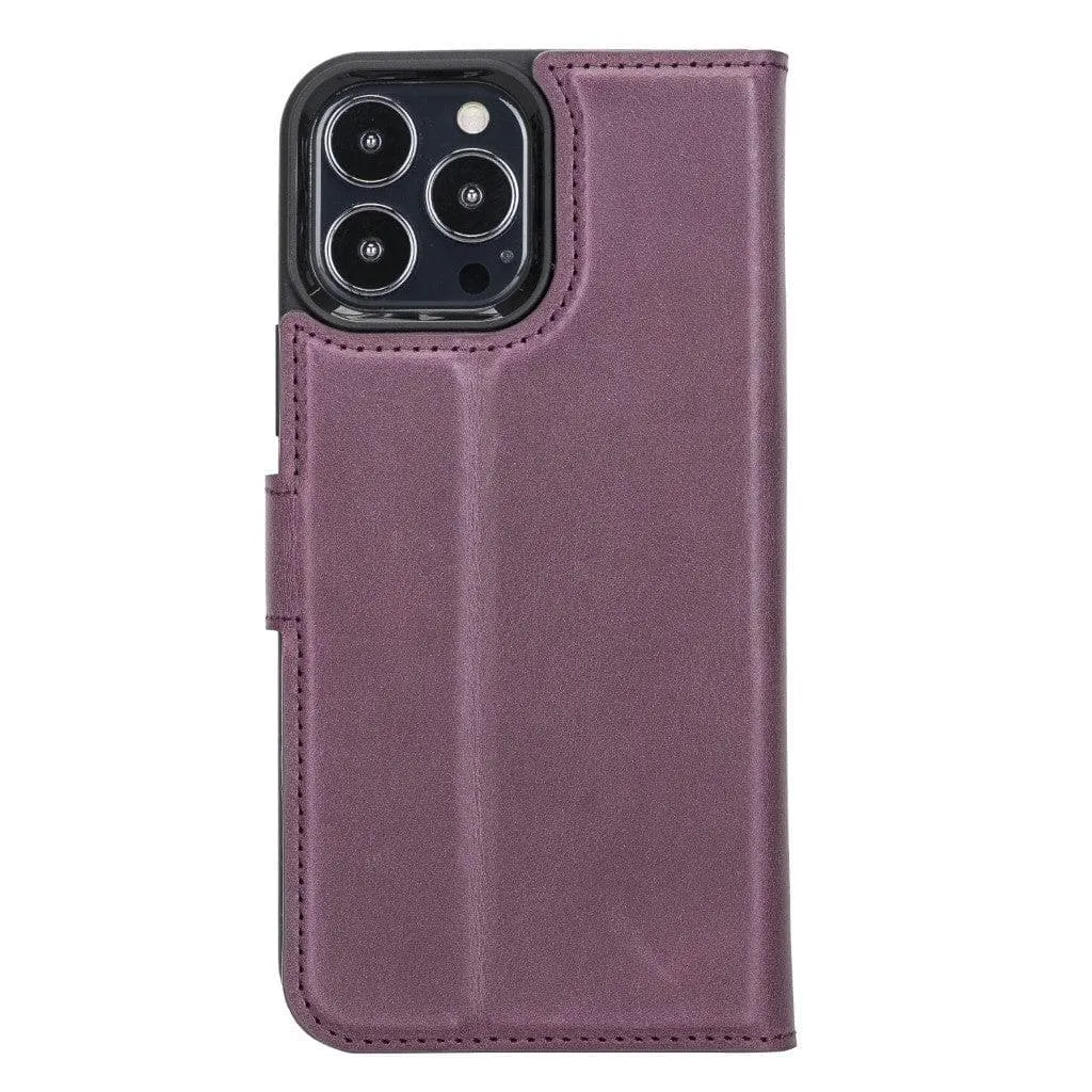 Apple iPhone 13 Series Detachable Leather Wallet Case - MW