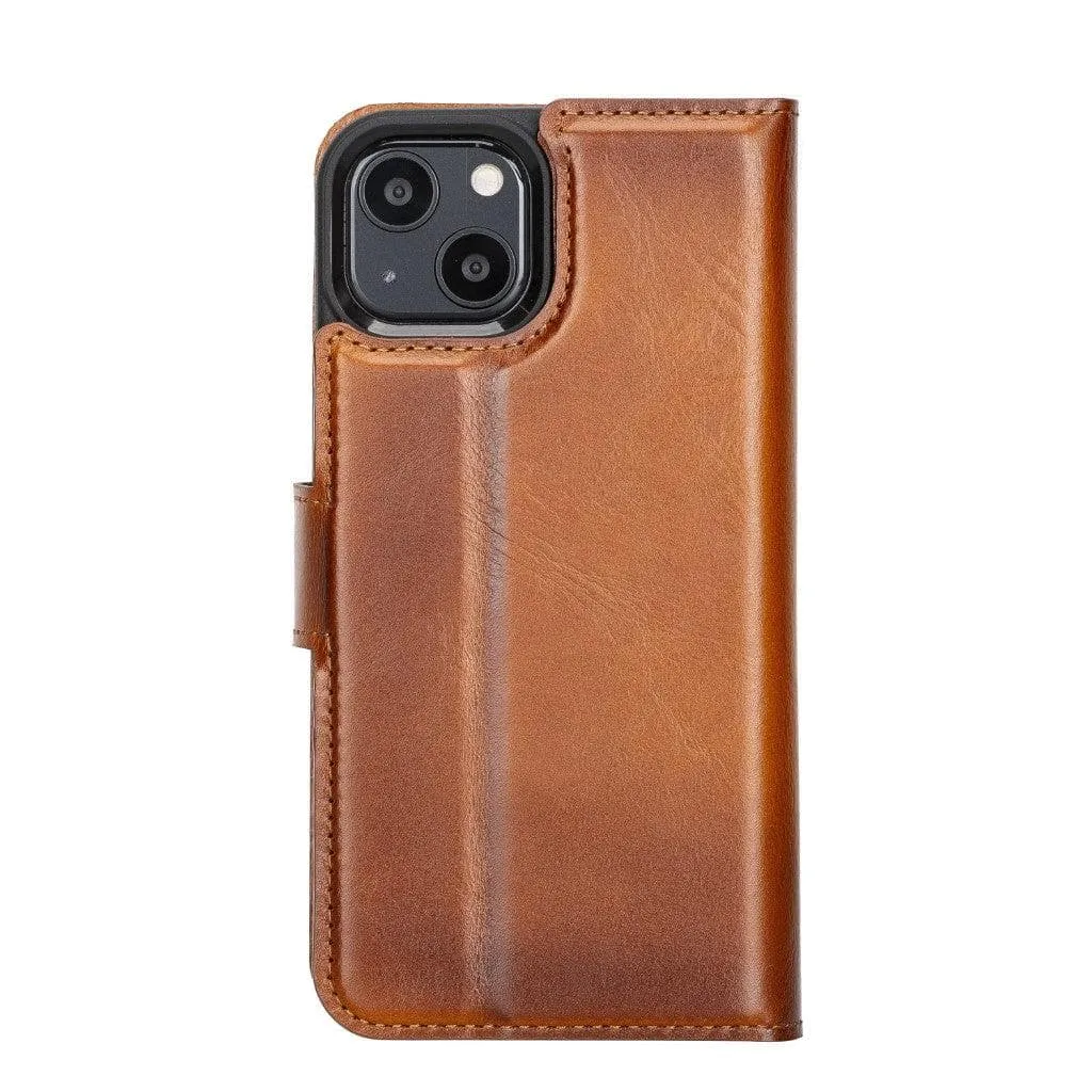 Apple iPhone 13 Series Detachable Leather Wallet Case - MW