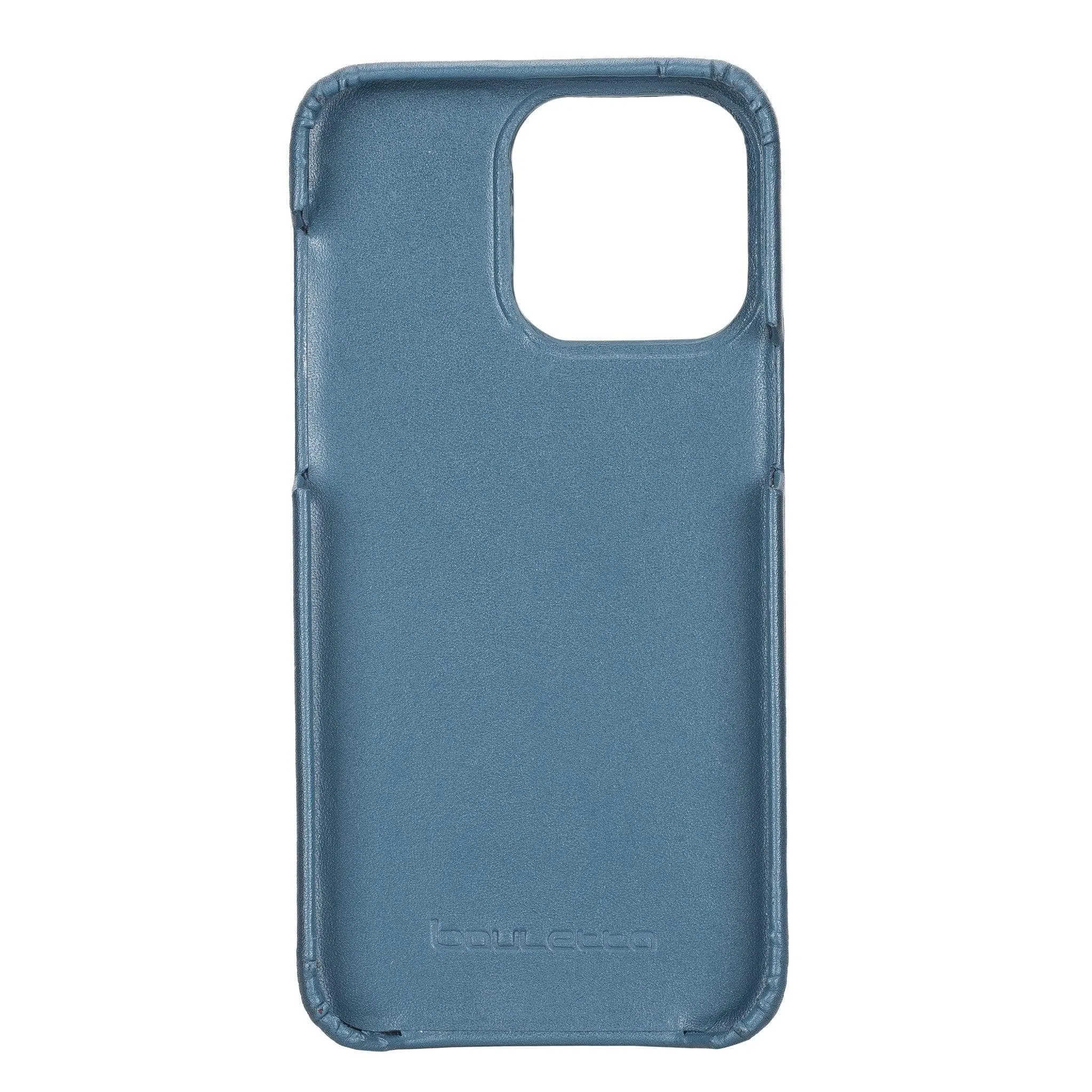 Apple iPhone 14 Series Full Leather Coating Back Cover