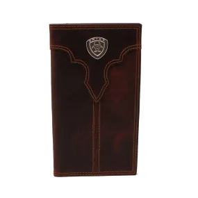 Ariat Men's Leather Rodeo Logo Wallet