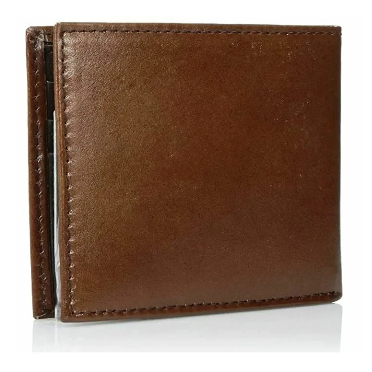 Ariat Men's Premium Floral Embossed Bi Fold Wallet - Brown