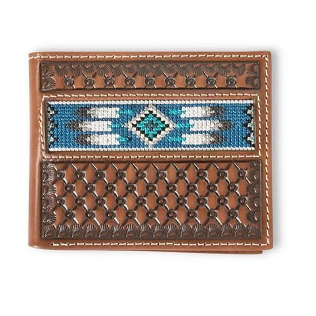 Ariat Southwestern Inlay Bifold Wallet