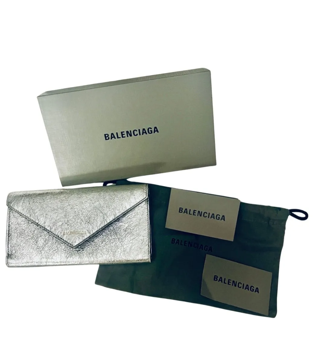 Balenciaga papier long wallet