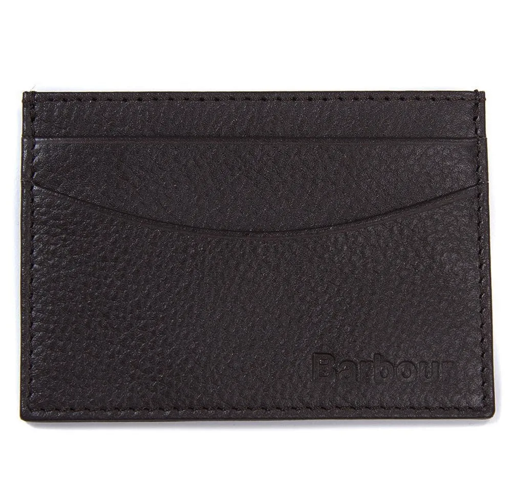 Barbour Men's Amble Leather Credit Card Holder Wallet