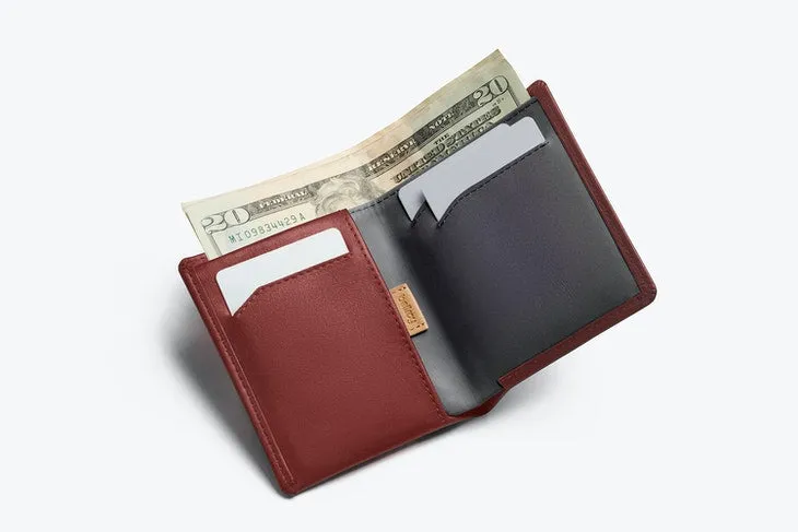 Bellroy Note Sleeve Wallet Red Earth - RFID