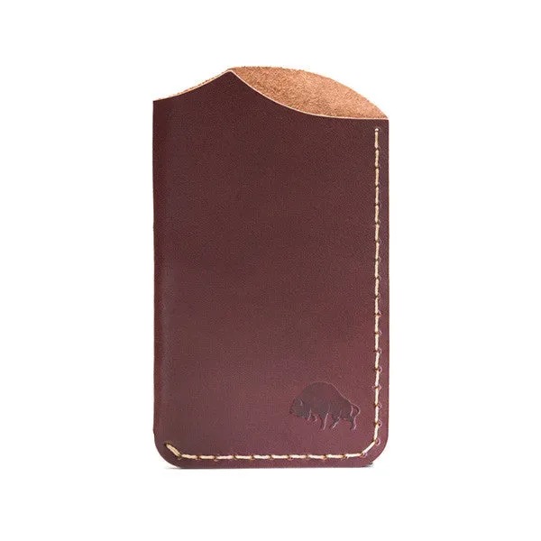 Bison Made No. 1 Burgundy Wallet