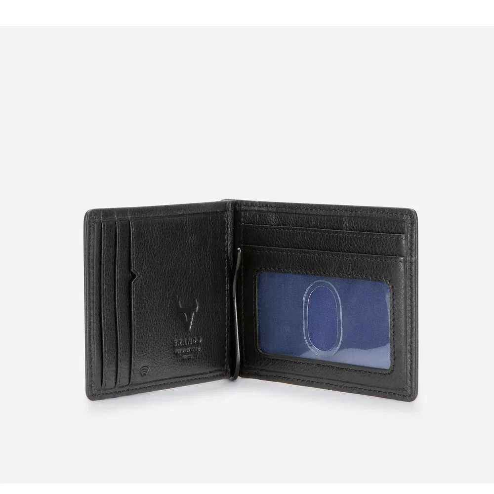 Brando Armstrong Wallet With Money Clip | Black