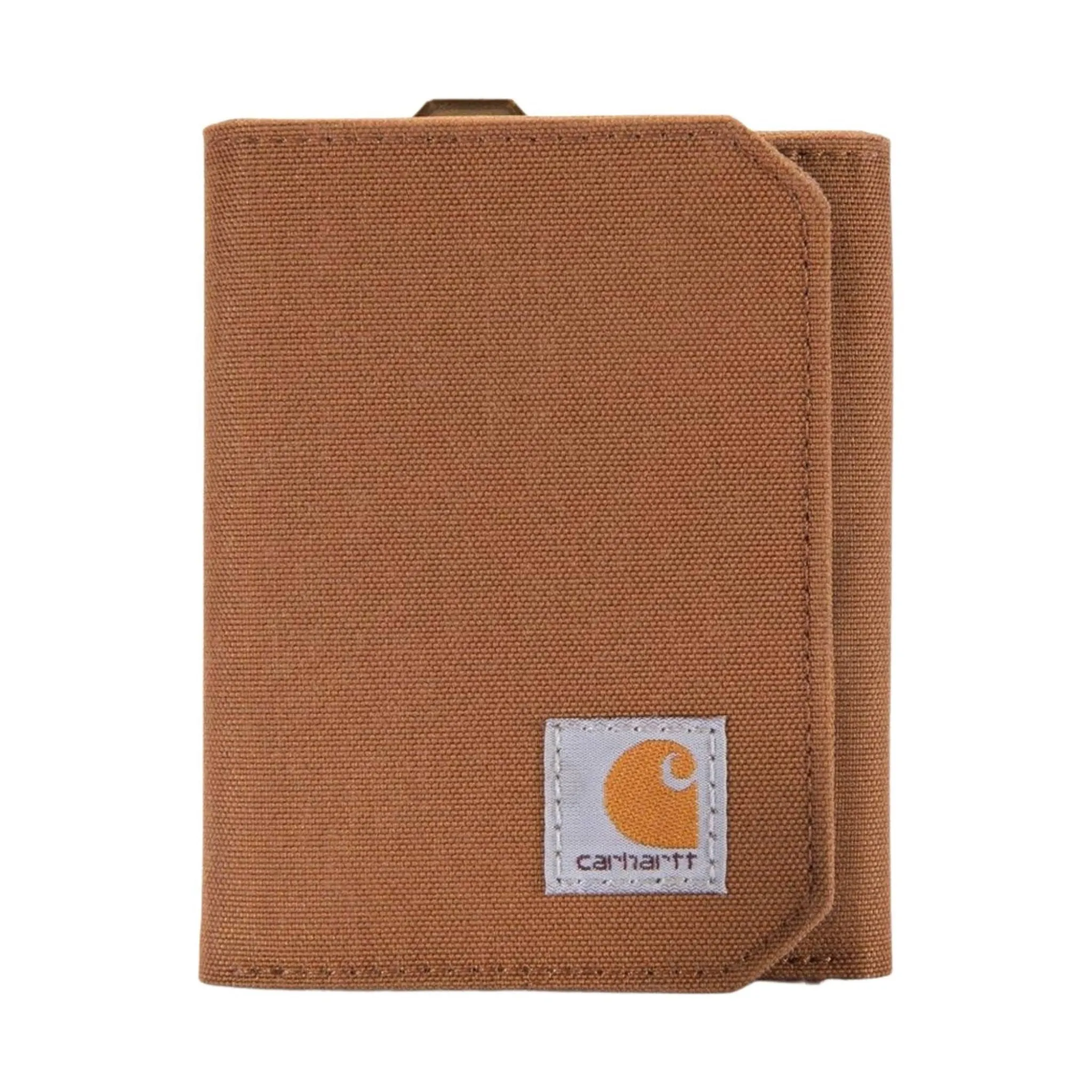 Carhartt Nylon Trifold Wallet - Carhartt Brown