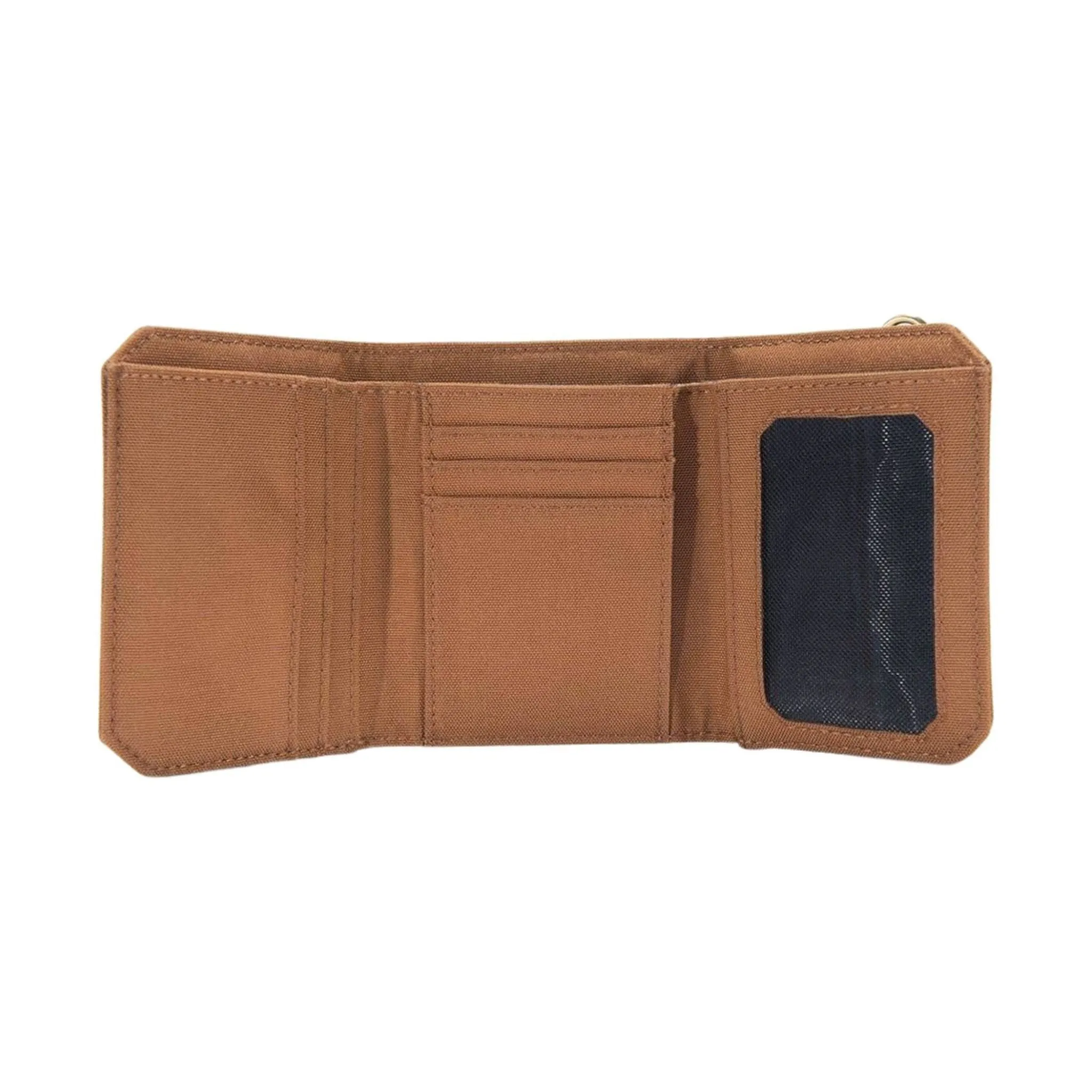 Carhartt Nylon Trifold Wallet - Carhartt Brown