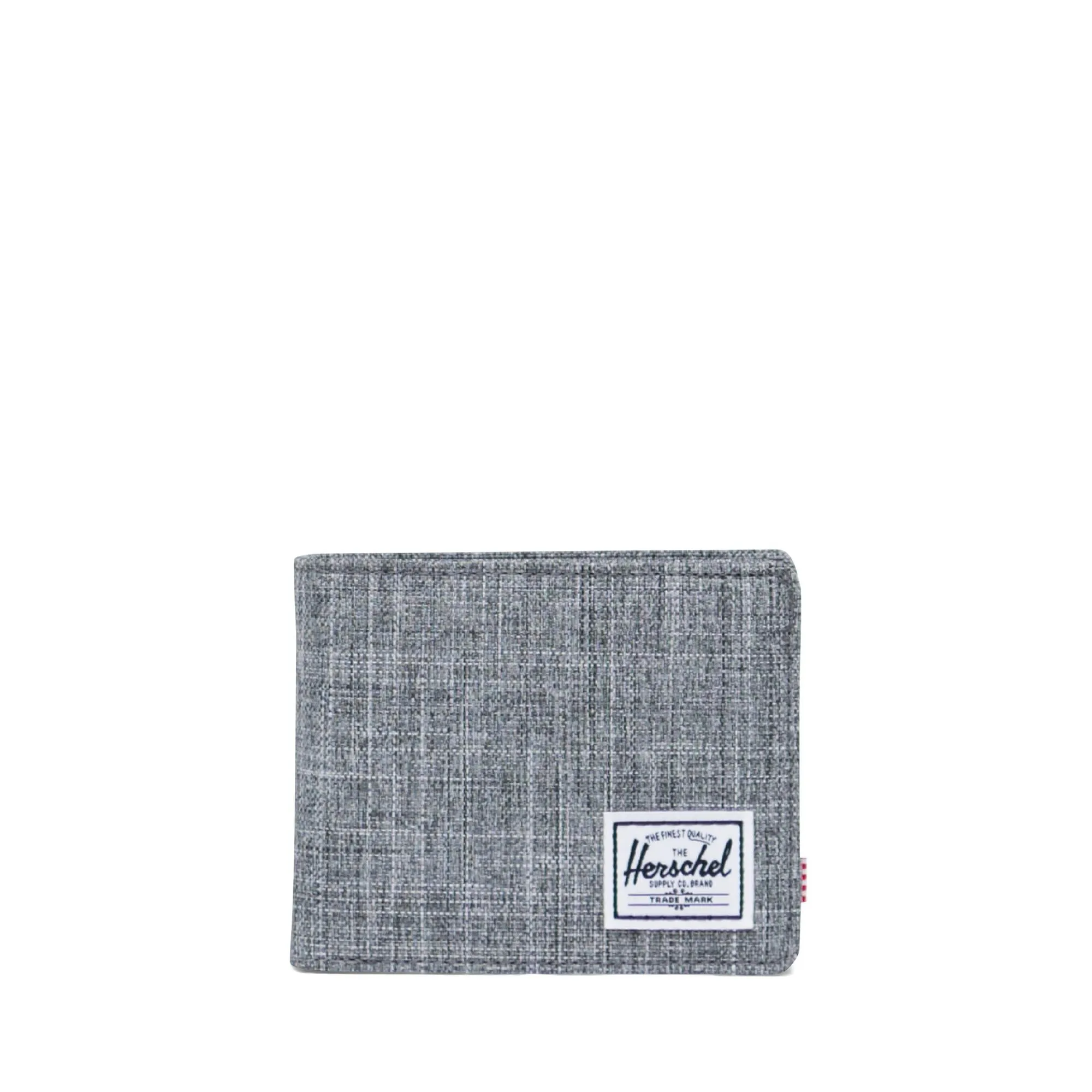 Carteira Herschel Roy Coin RFID Raven Crosshatch