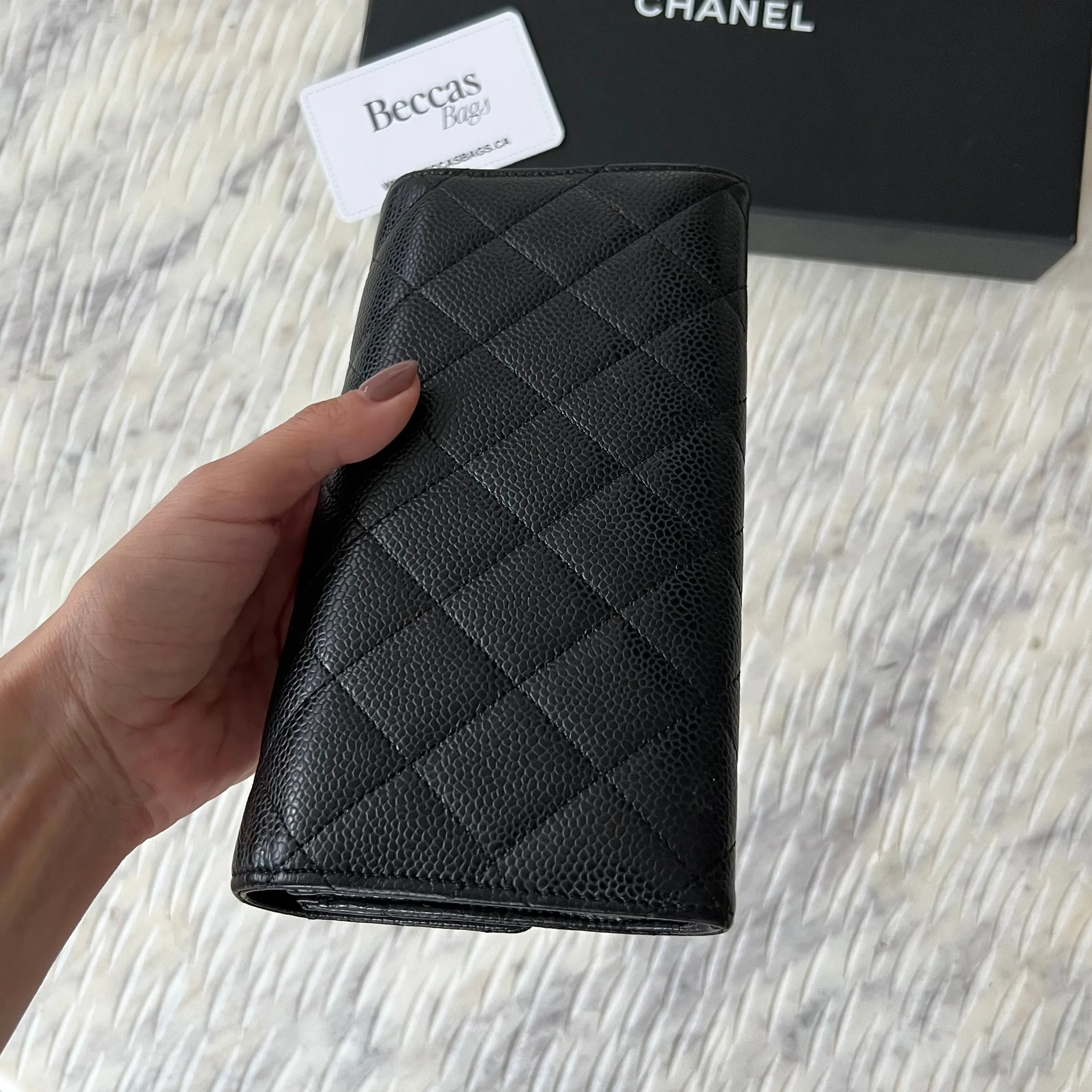 Chanel Flap Long Wallet