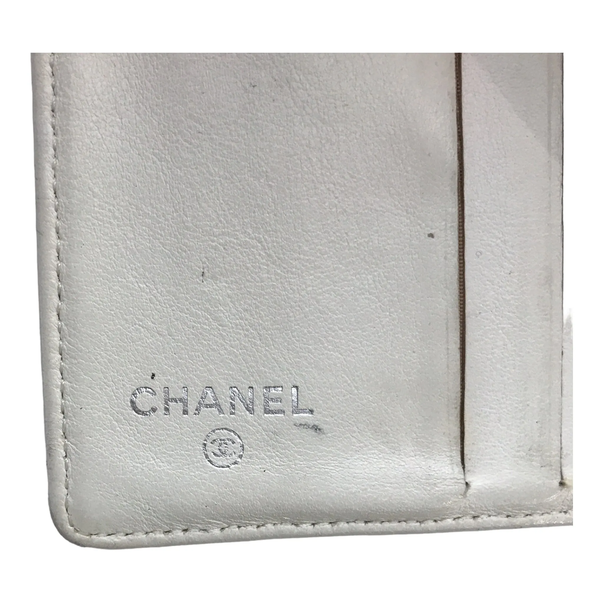 #CHANEL/Bifold Wallet/GRY