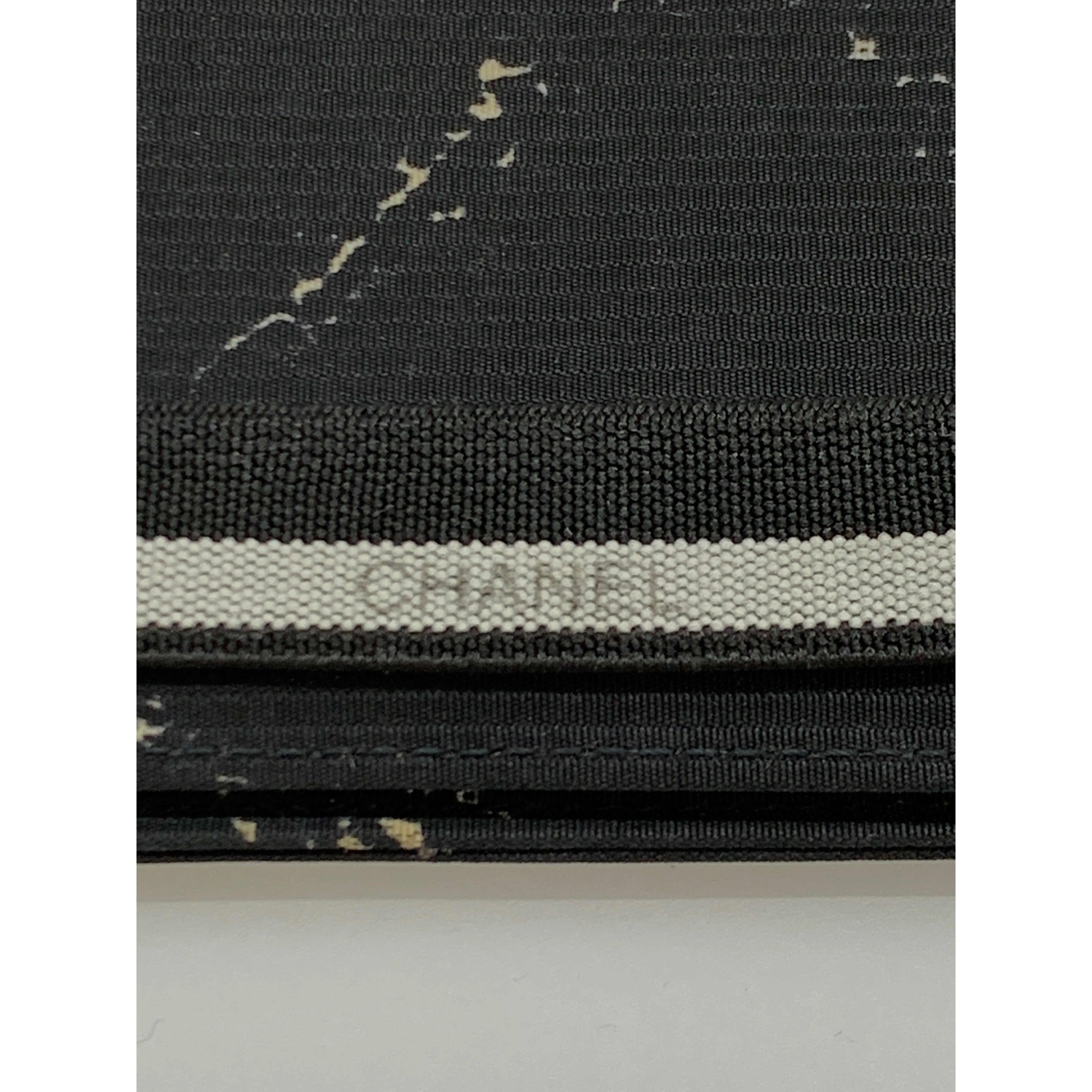 #CHANEL/Long Wallet/BLK/Nylon