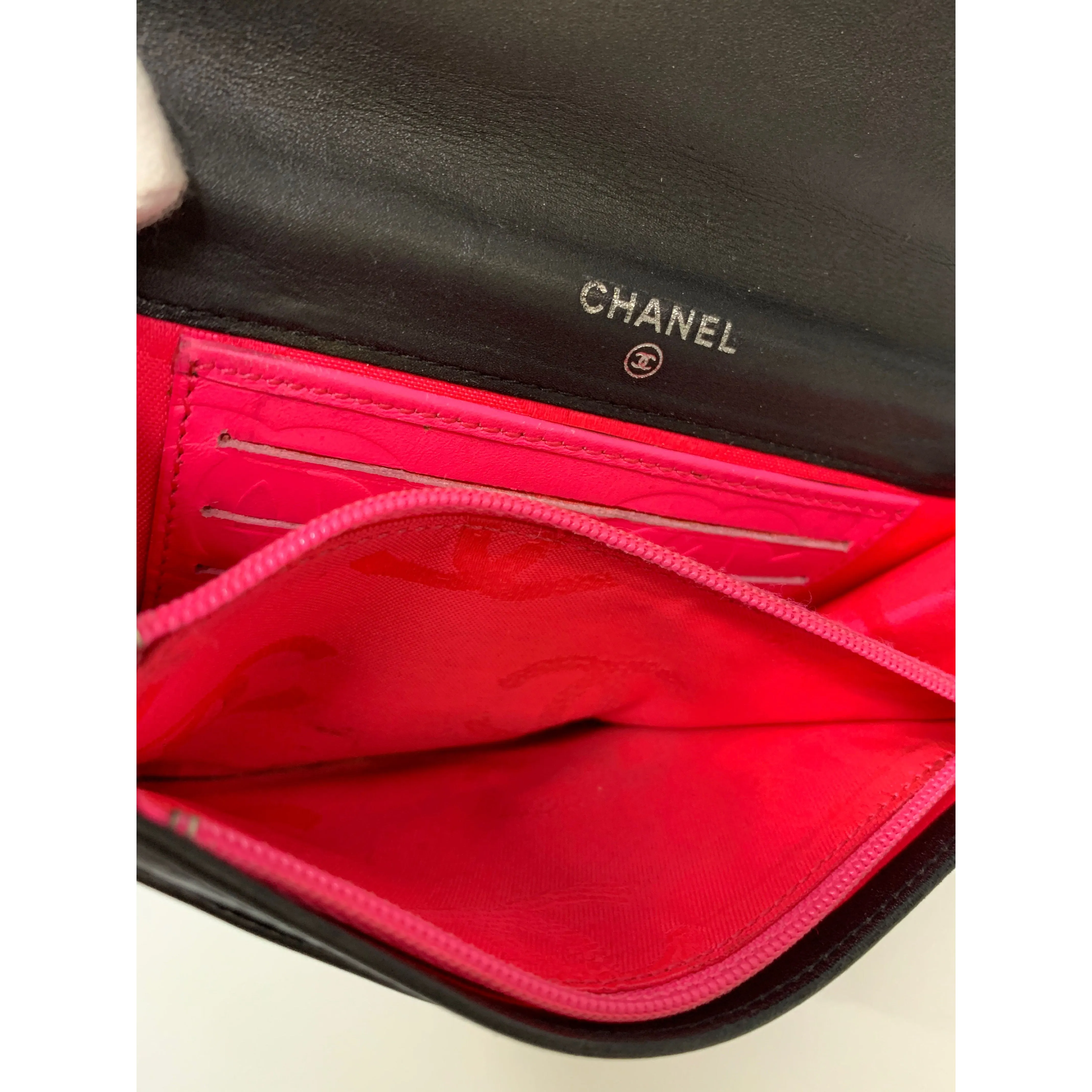 #CHANEL/Wallet/BLK/a26722