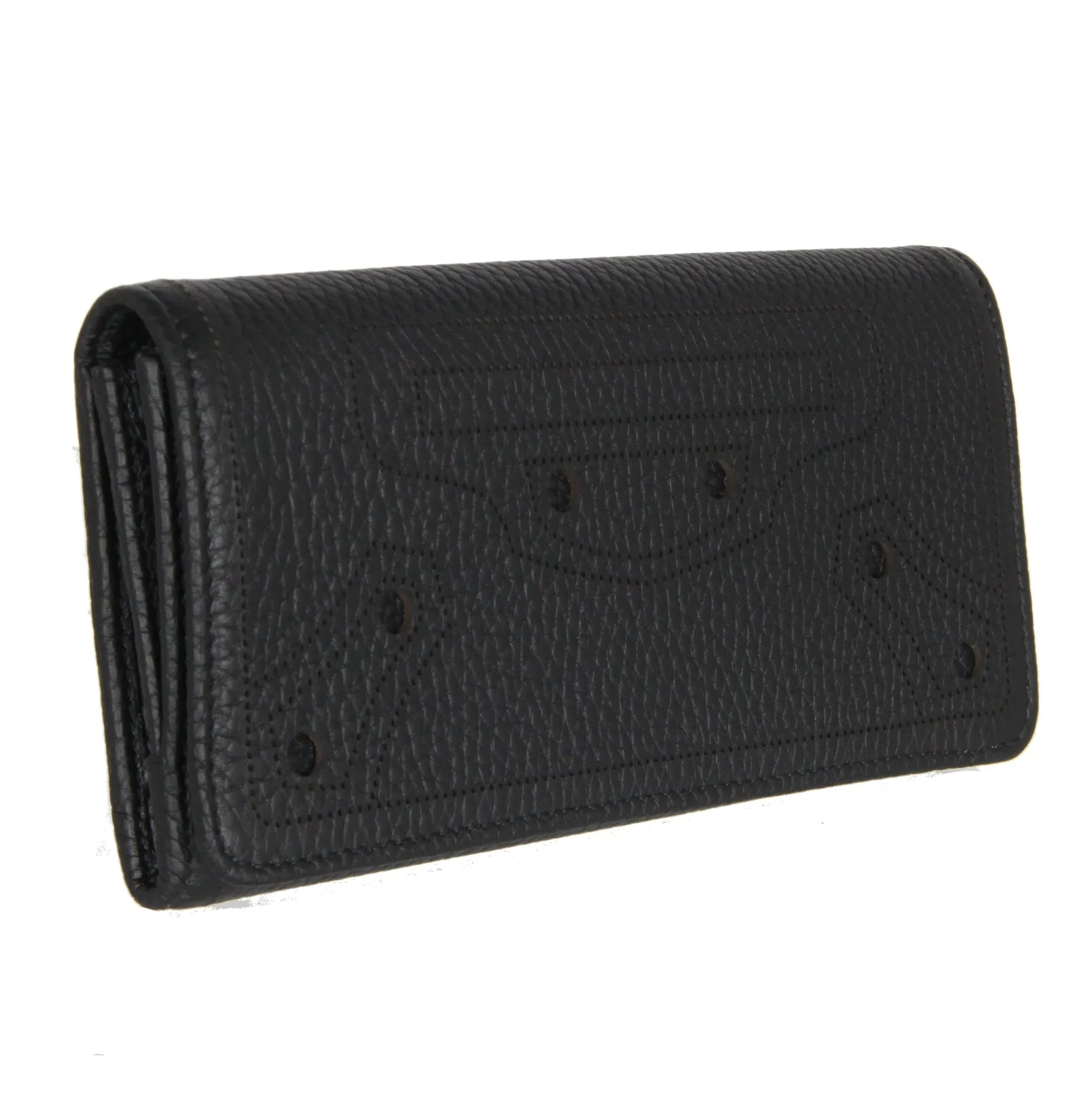 City Blackout Wallet Flap, Black/Silver