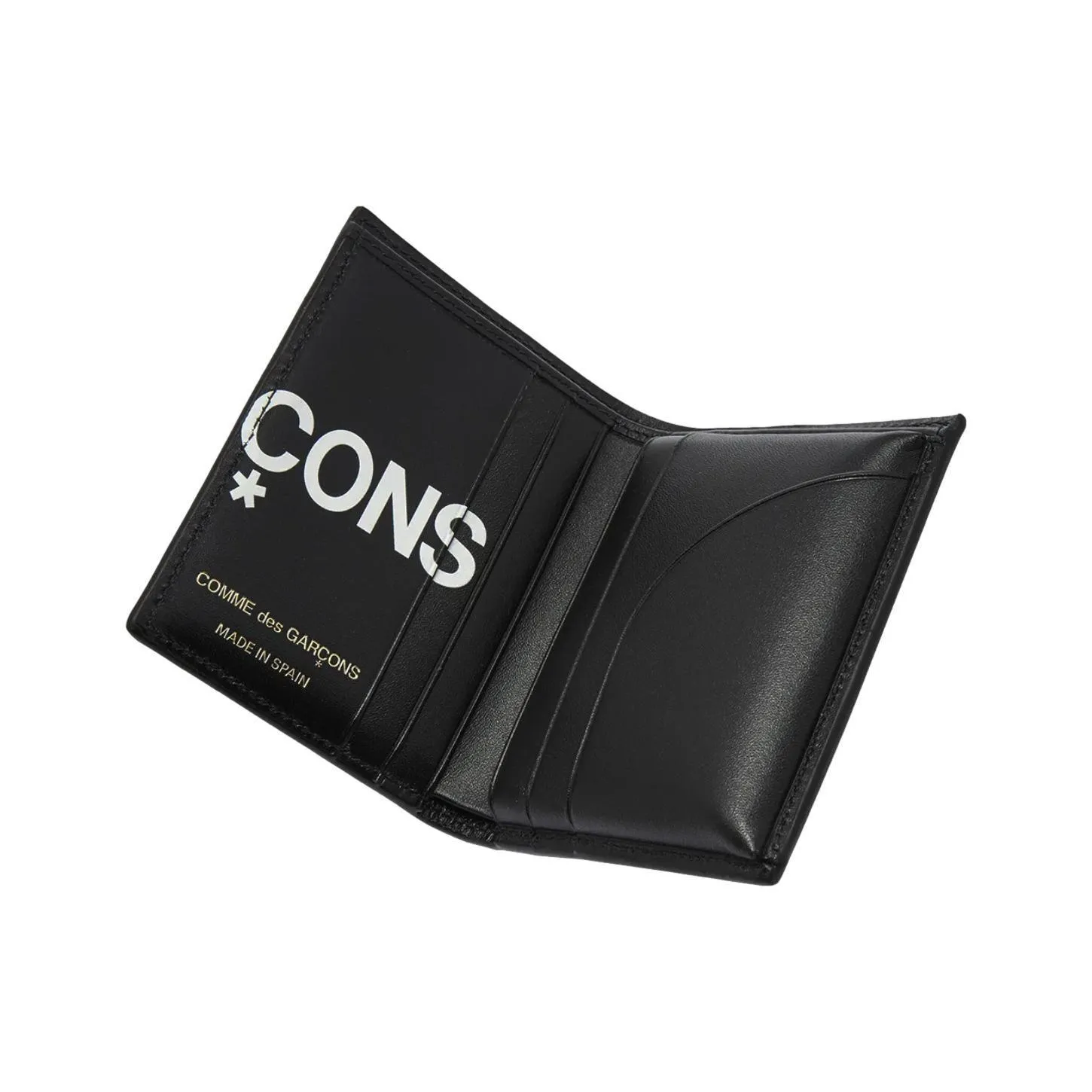 COMME DES GARCONS HUGE LOGO WALLET