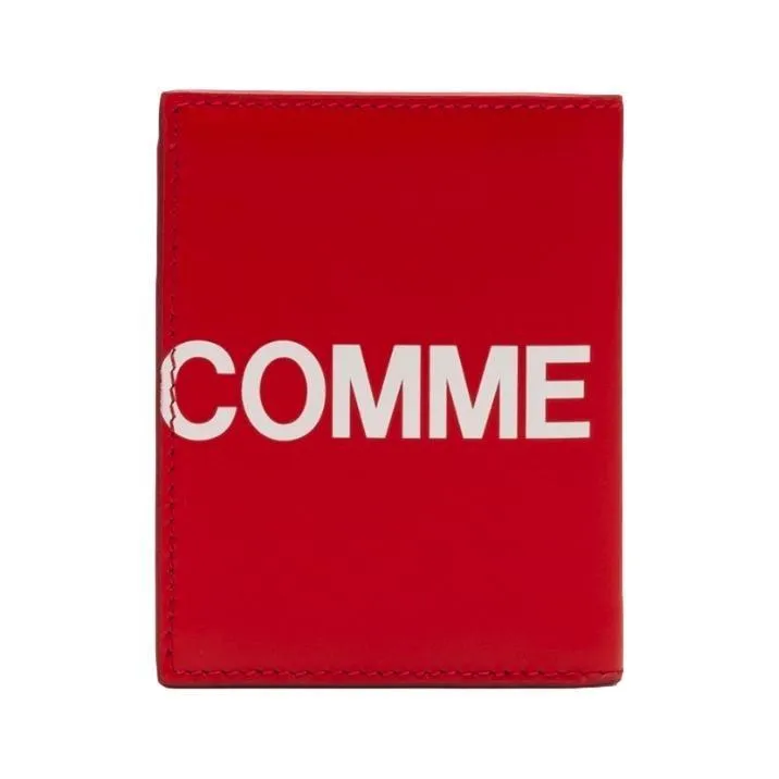 COMME DES GARCONS HUGE LOGO WALLET