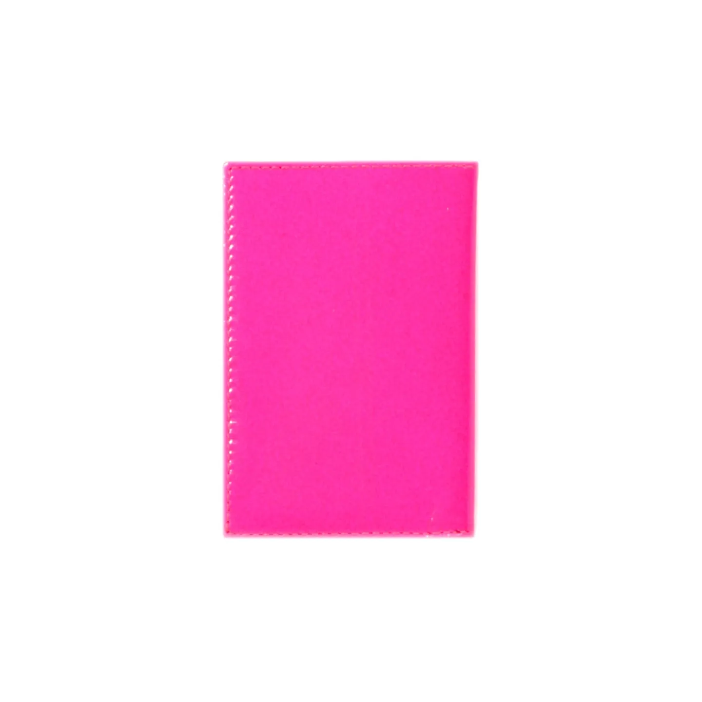 COMME DES GARCONS SA6400 SUPER FLUO WALLET PINK