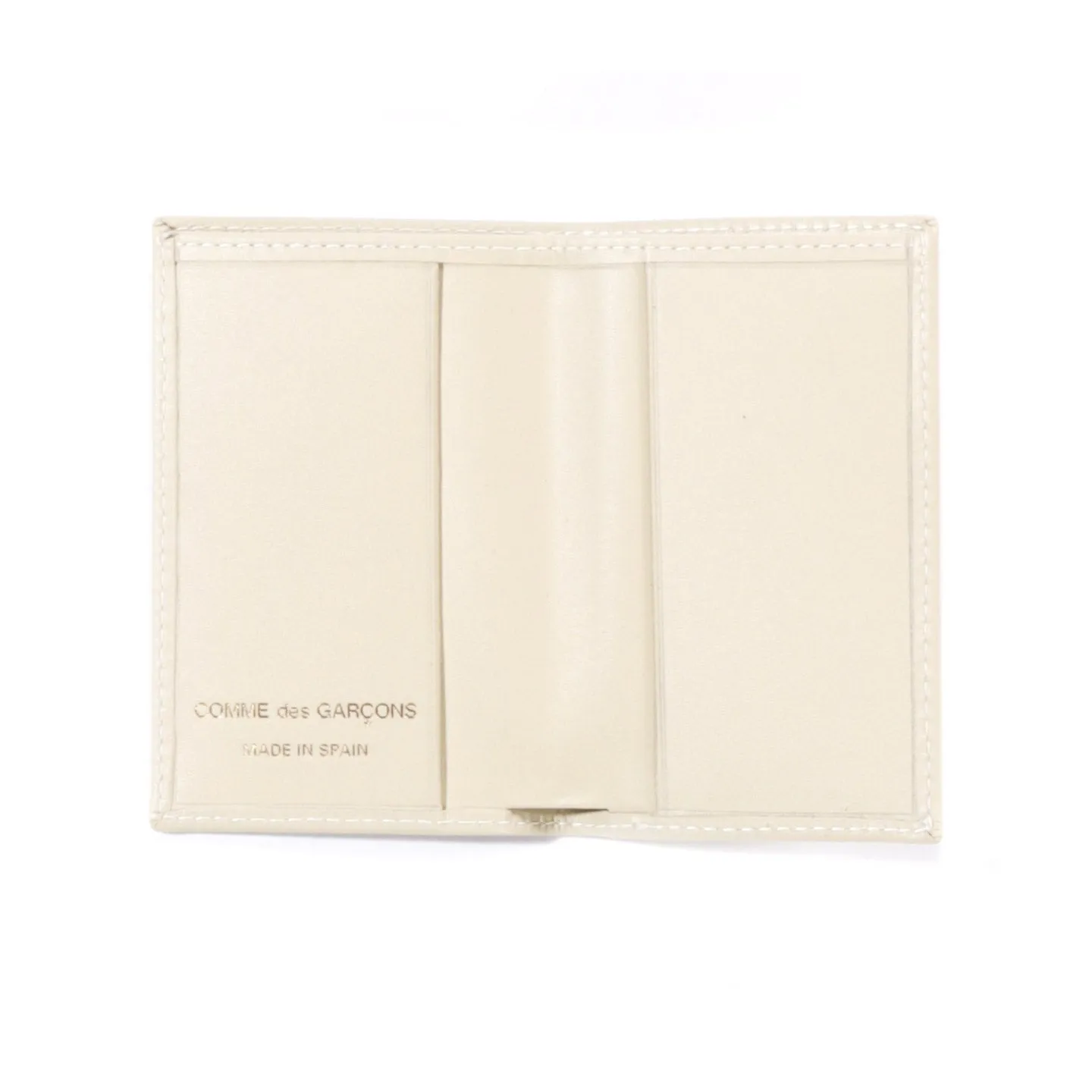 COMME DES GARCONS SA6400 WALLET OFF WHITE