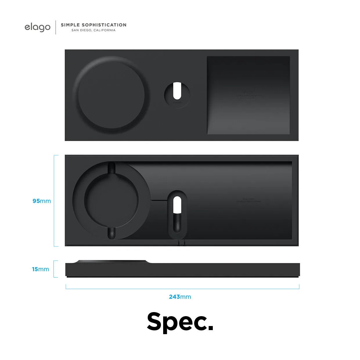 Elago Charging Tray Duo For MagSafe