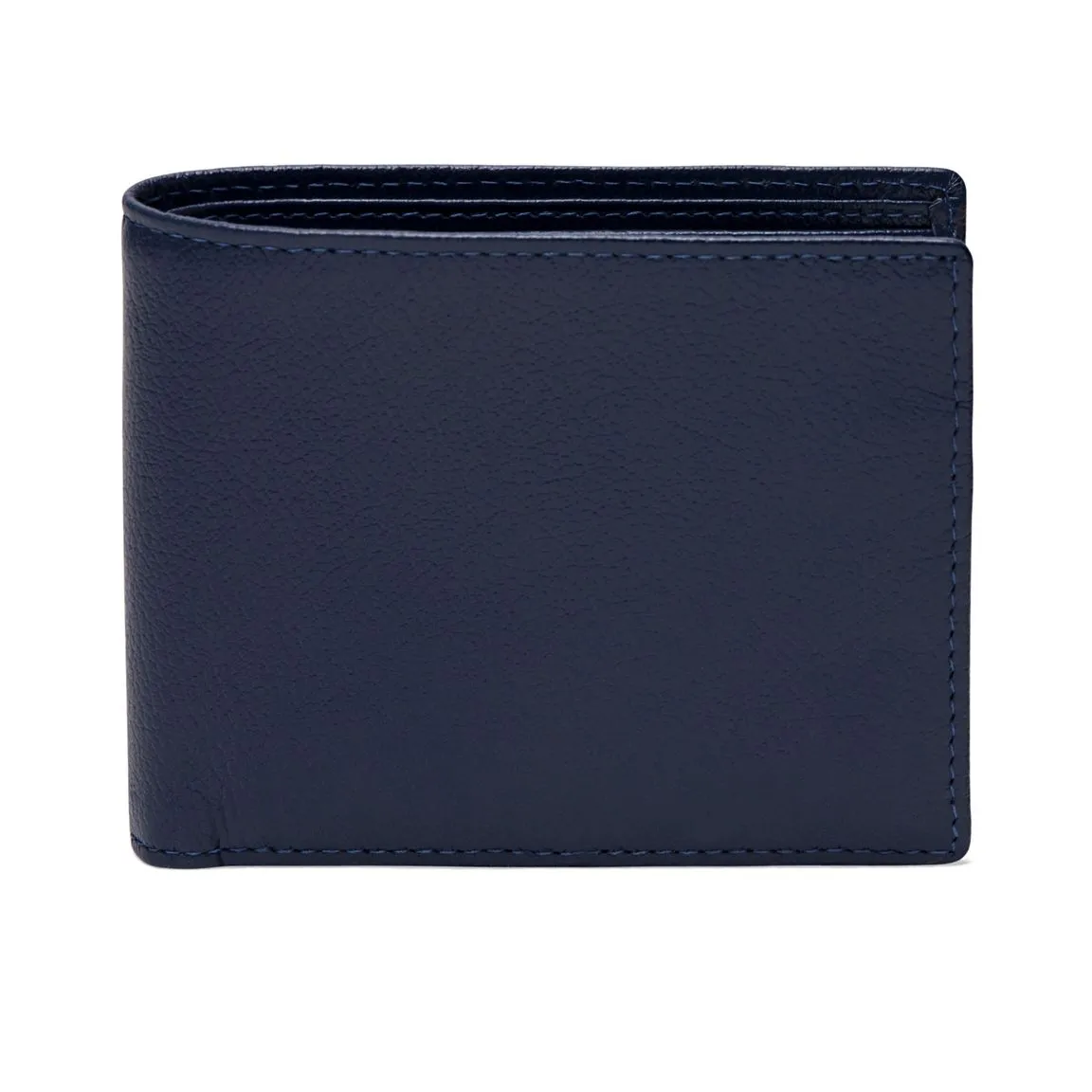 Ettinger Marine Blue Capra Leather 6 C/C Billfold Wallet