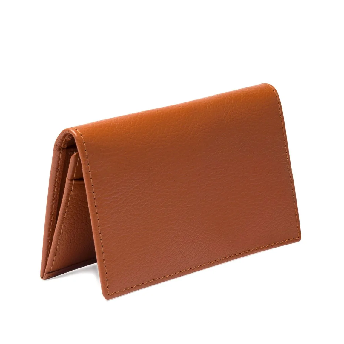 Ettinger Tan Capra Leather Visiting Card Case