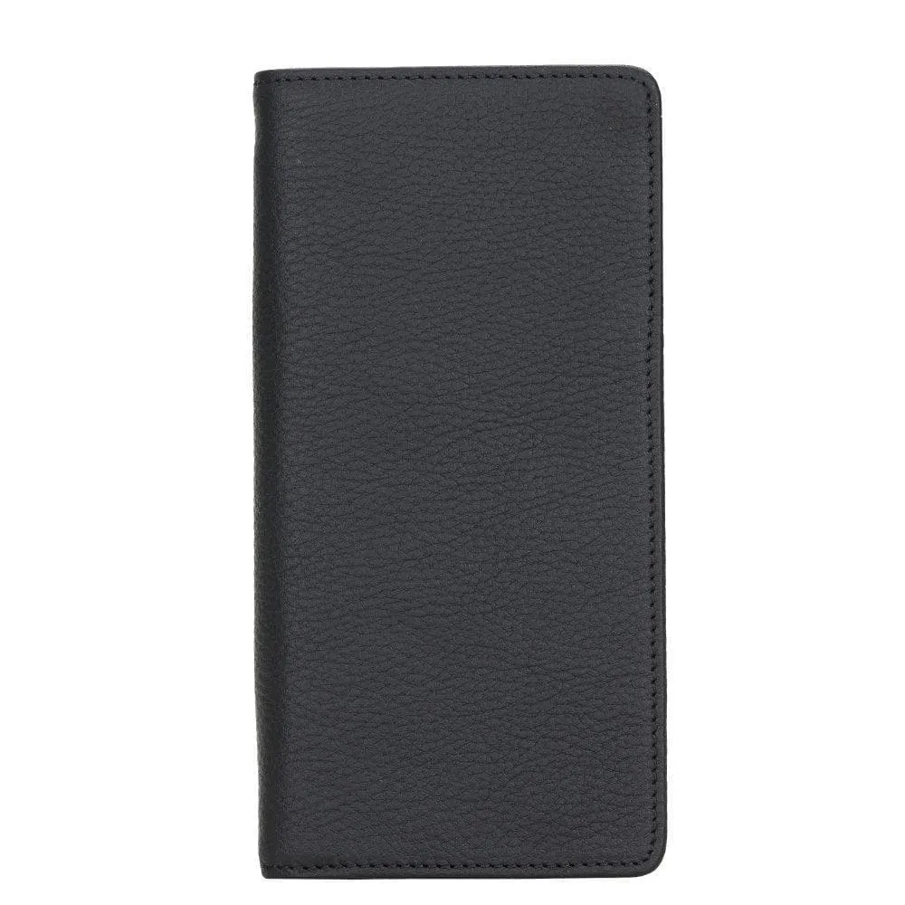 Evra Customizable, Genuine Leather Universal Wallet for Unisex