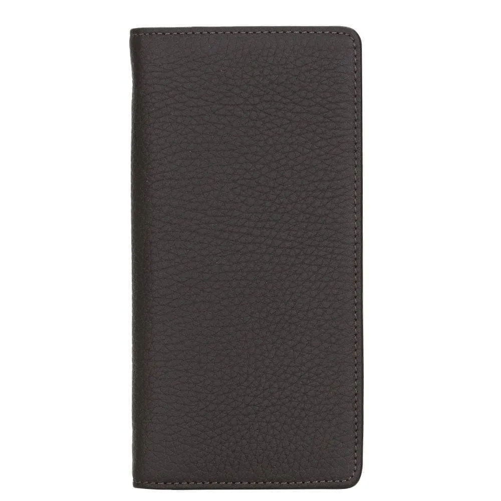 Evra Customizable, Genuine Leather Universal Wallet for Unisex