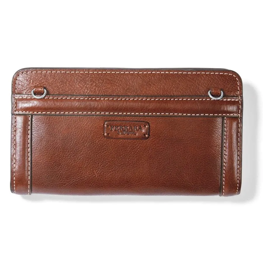 Ferrara Woven Zip Around Wallet