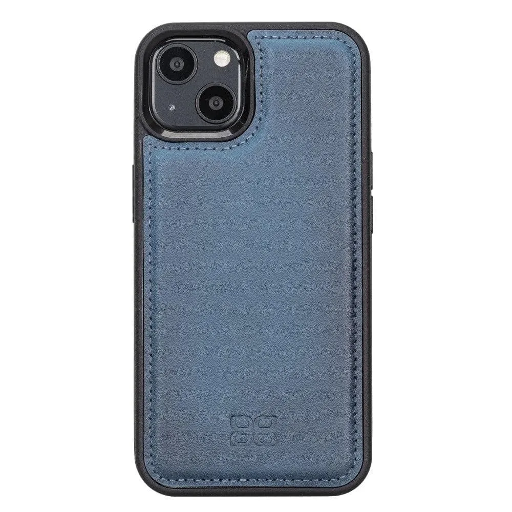 Flexible Leather Back Cover for iPhone 13 Series