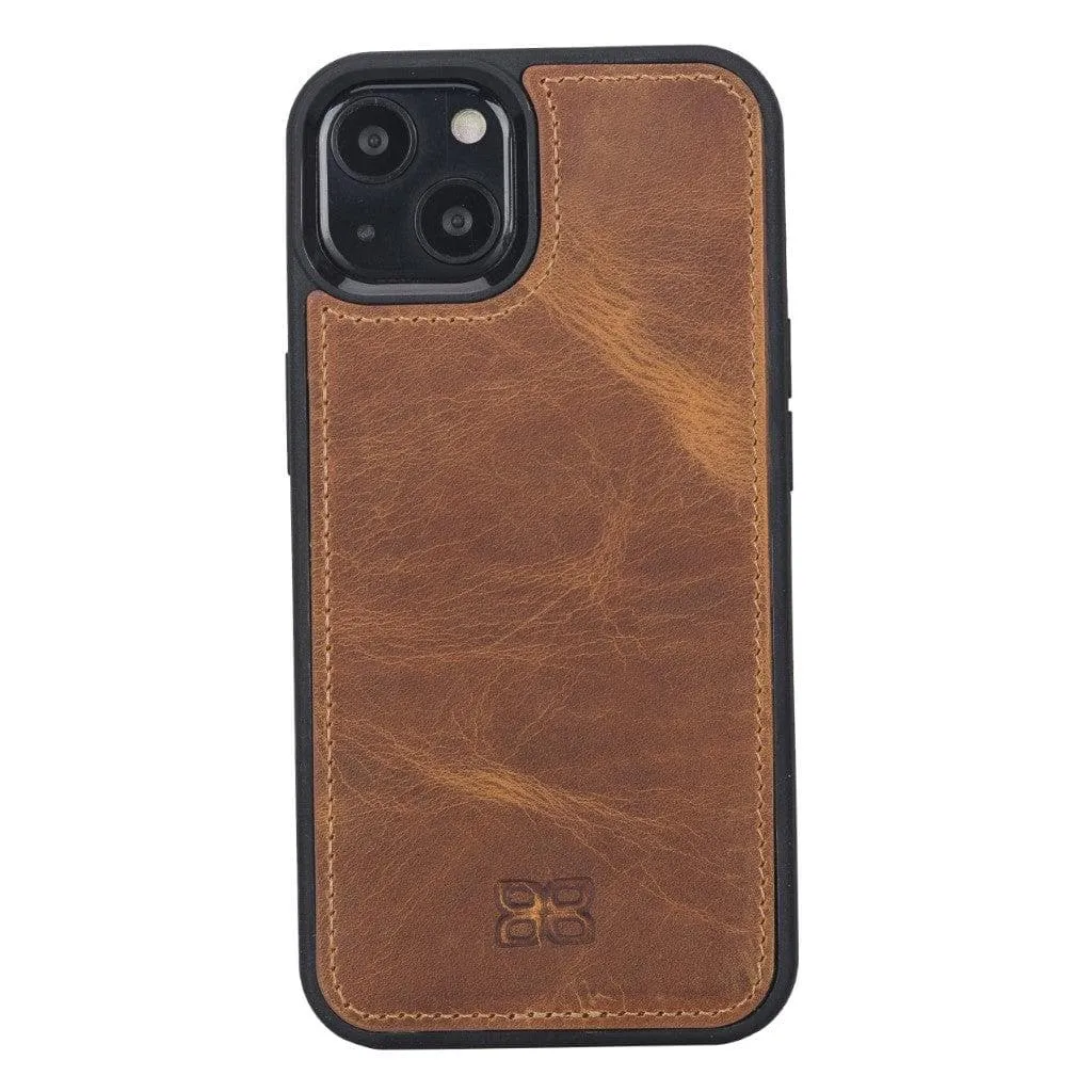 Flexible Leather Back Cover for iPhone 13 Series