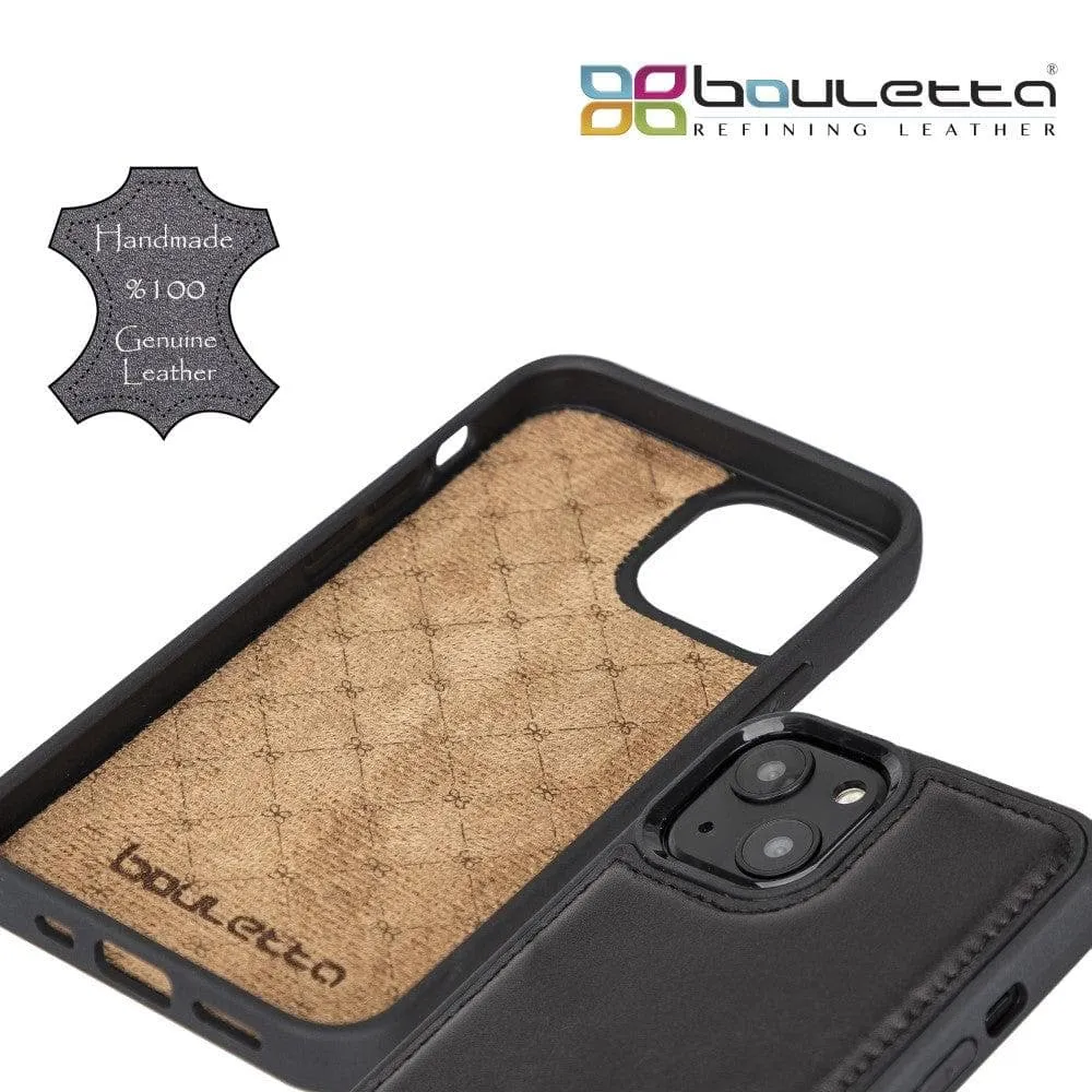 Flexible Leather Back Cover for iPhone 13 Series