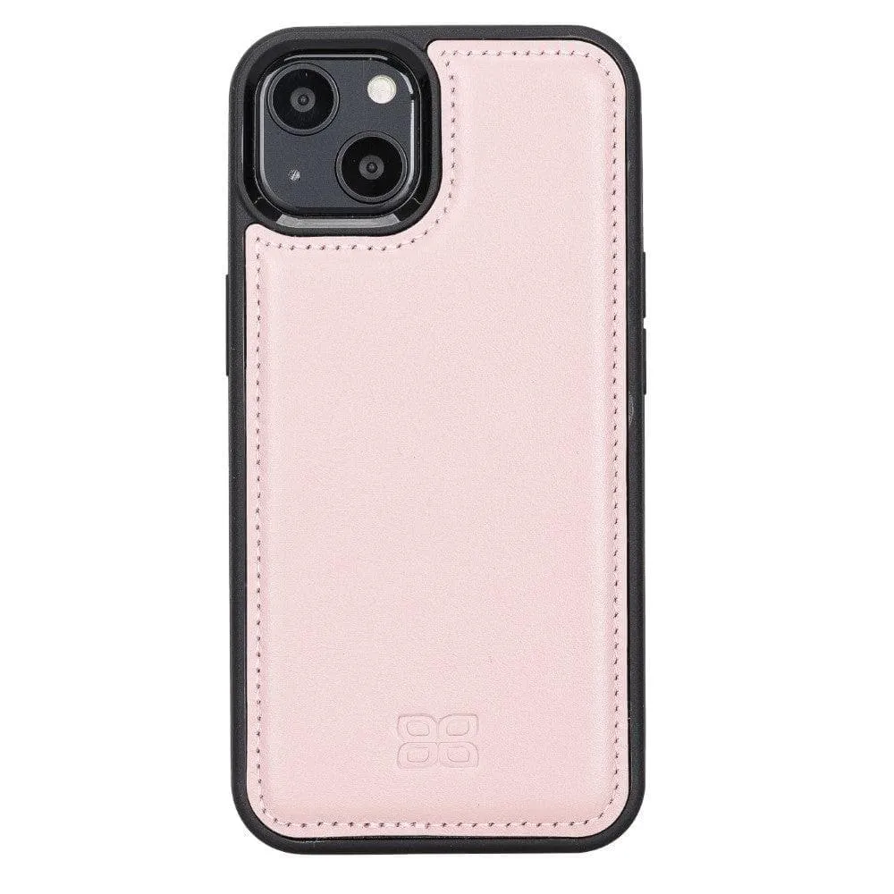 Flexible Leather Back Cover for iPhone 13 Series