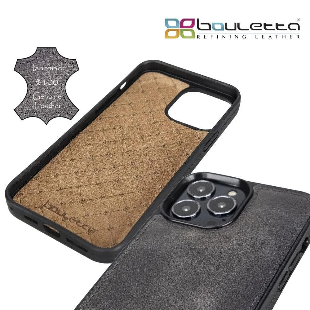 Flexible Leather Back Cover for iPhone 13 Series