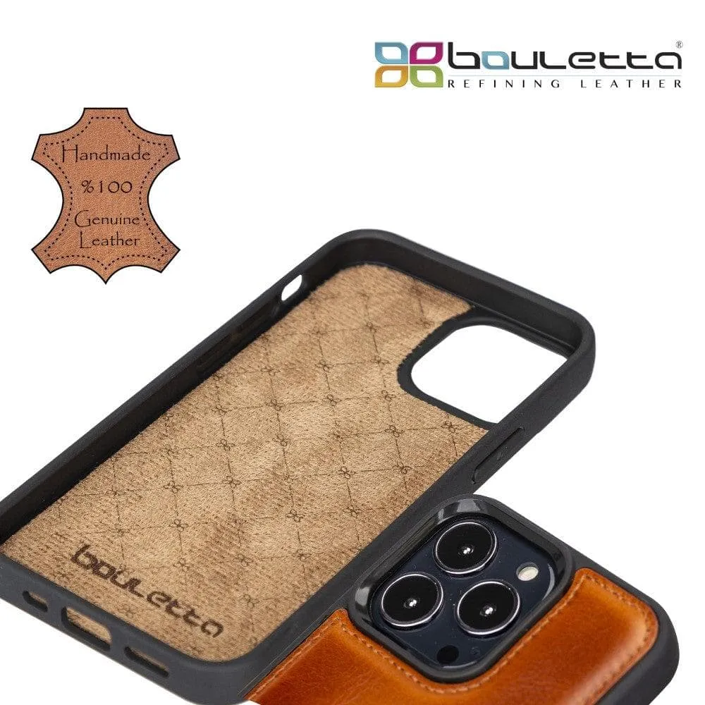 Flexible Leather Back Cover for iPhone 13 Series