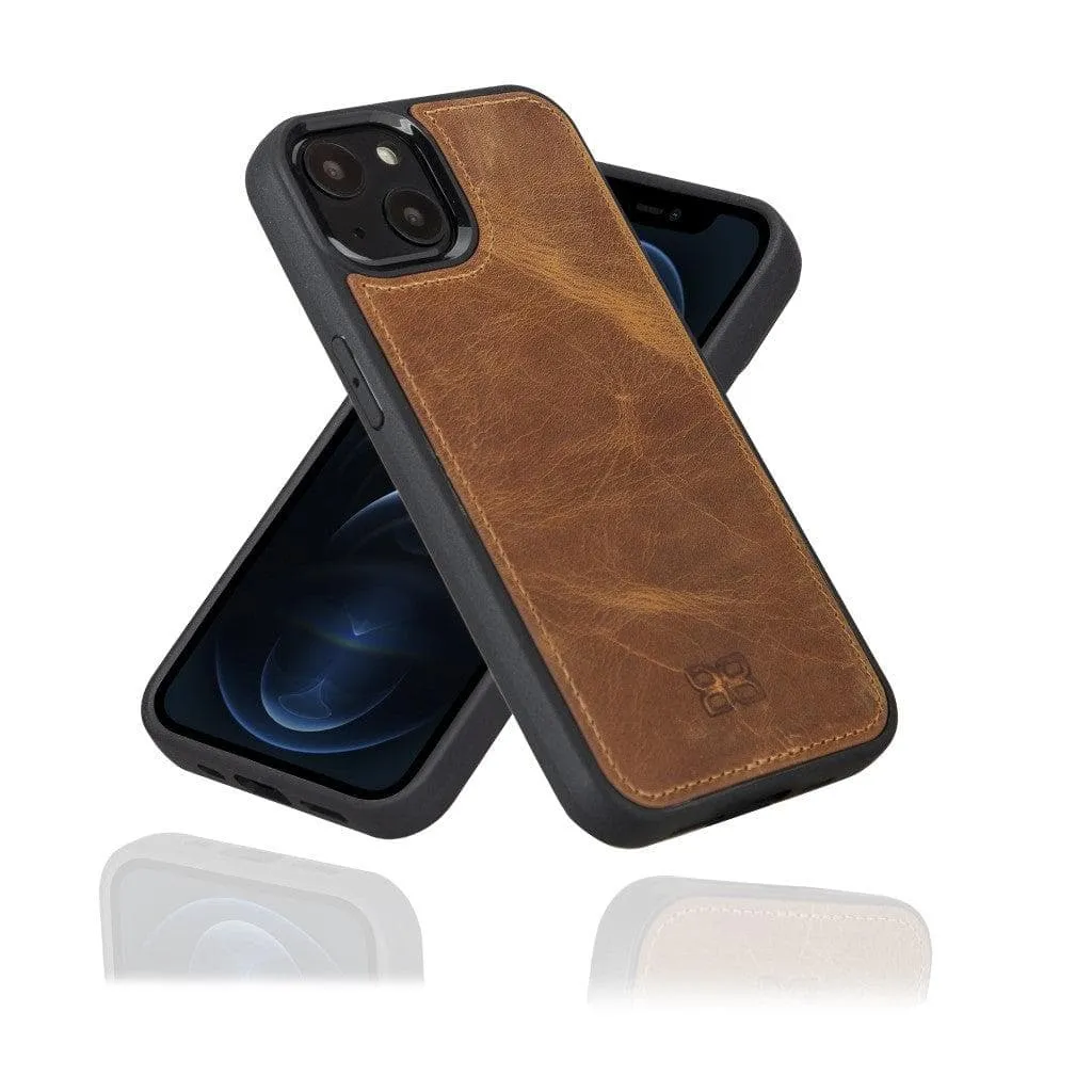 Flexible Leather Back Cover for iPhone 13 Series