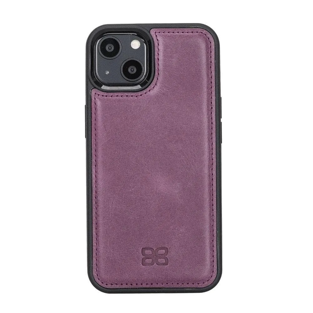 Flexible Leather Back Cover for iPhone 13 Series