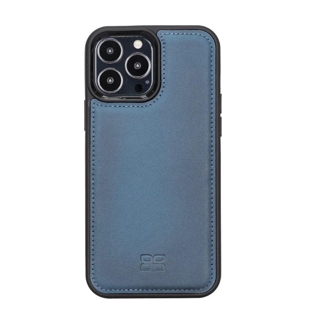 Flexible Leather Back Cover for iPhone 13 Series