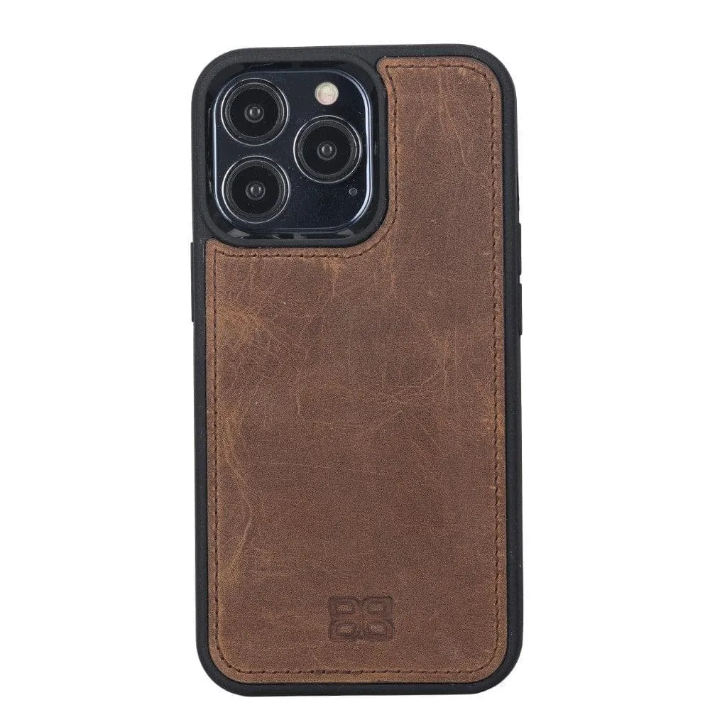 Flexible Leather Back Cover for iPhone 13 Series