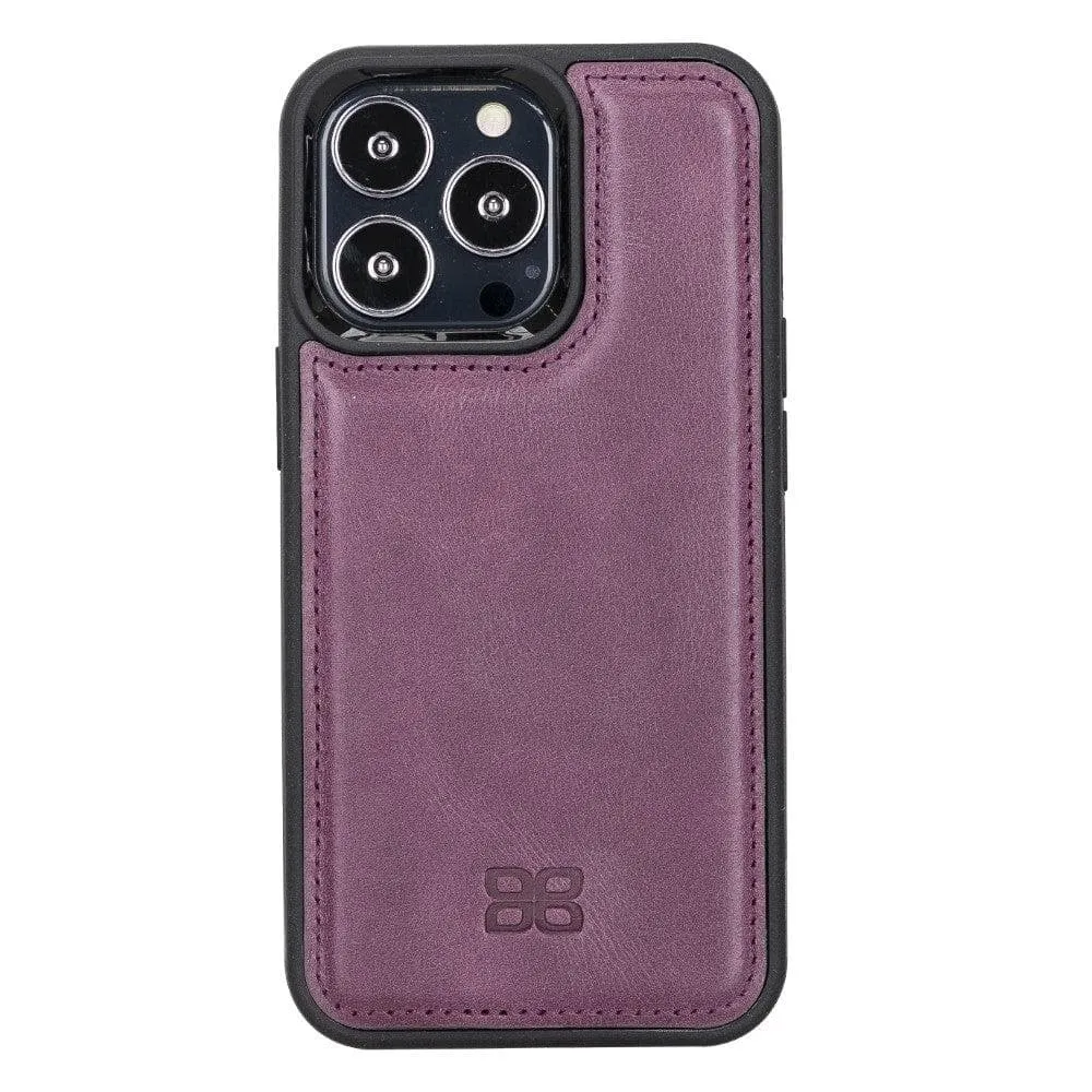 Flexible Leather Back Cover for iPhone 13 Series