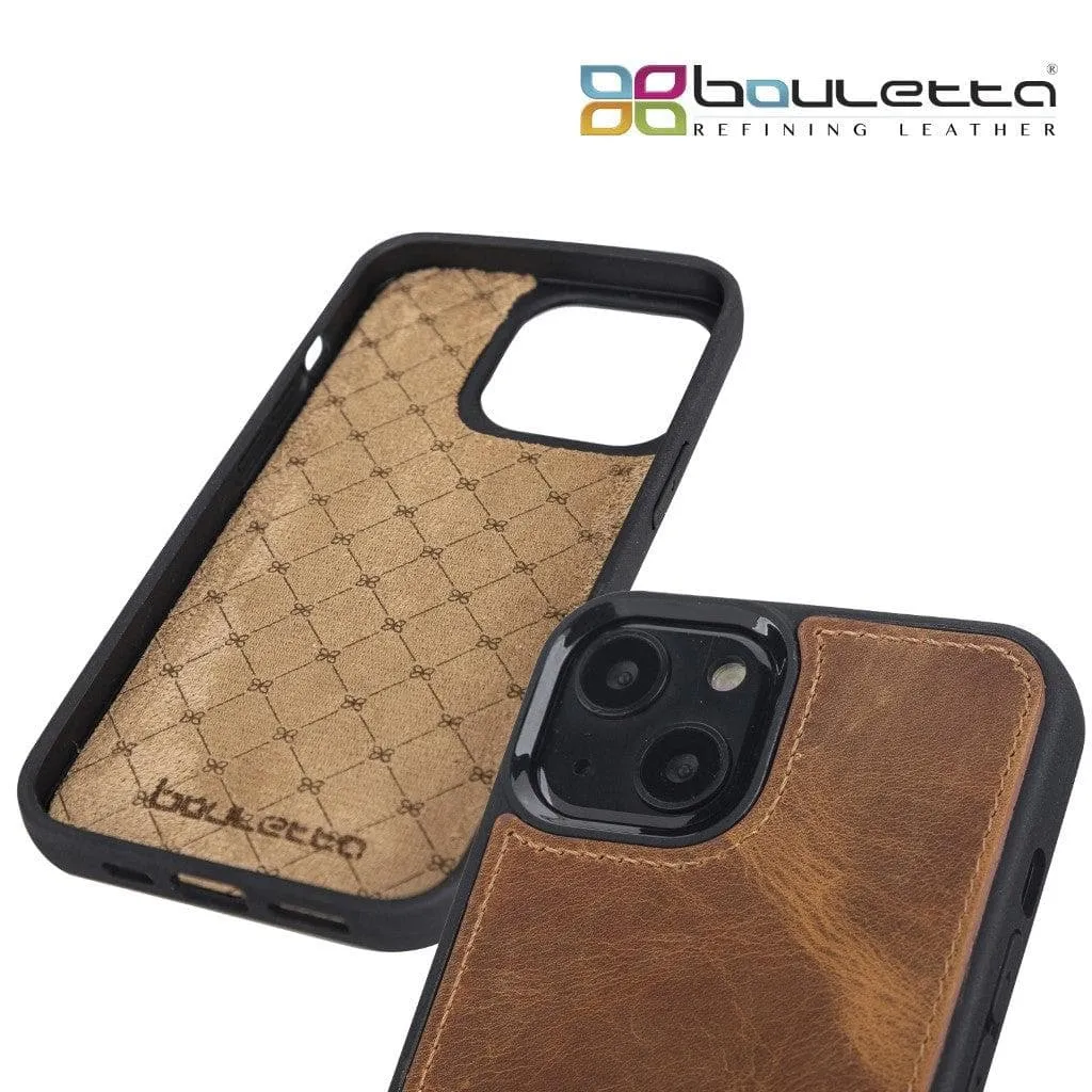 Flexible Leather Back Cover for iPhone 13 Series