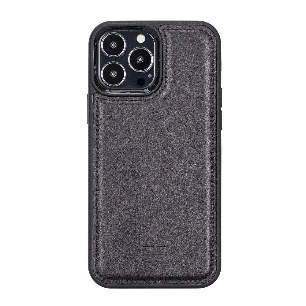 Flexible Leather Back Cover for iPhone 13 Series