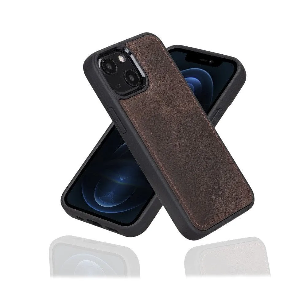 Flexible Leather Back Cover for iPhone 13 Series