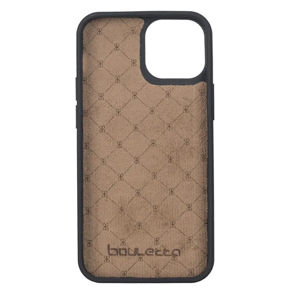 Flexible Leather Back Cover for iPhone 13 Series