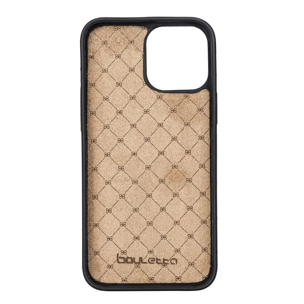 Flexible Leather Back Cover for iPhone 13 Series