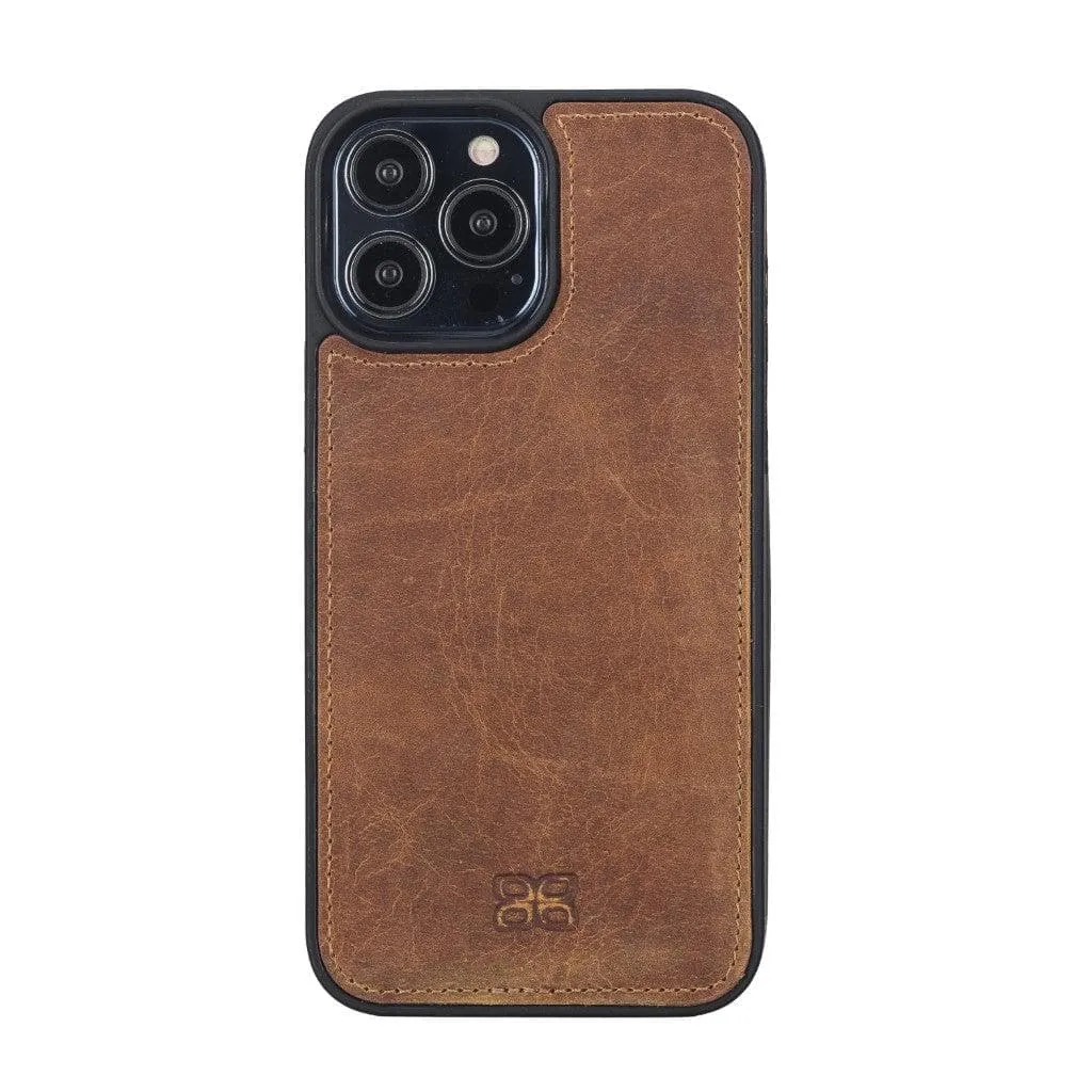 Flexible Leather Back Cover for iPhone 13 Series