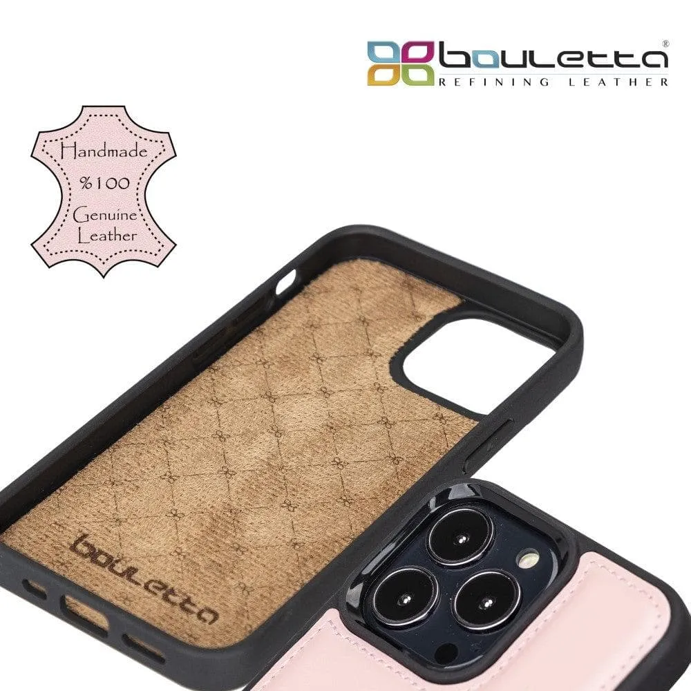 Flexible Leather Back Cover for iPhone 13 Series